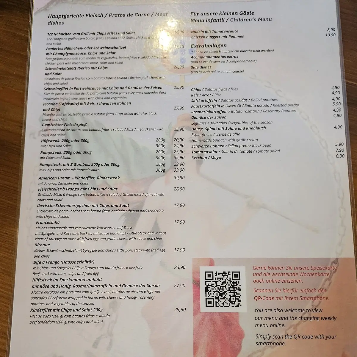 Speisekarte photo 2