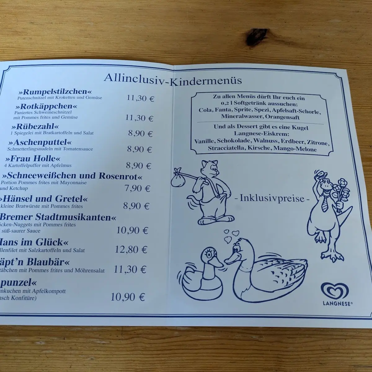 Speisekarte photo 1