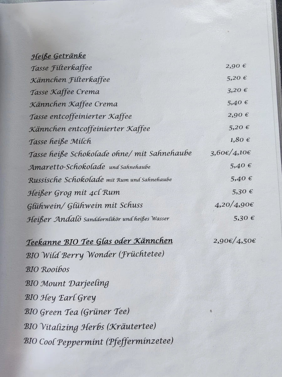 Speisekarte photo 1