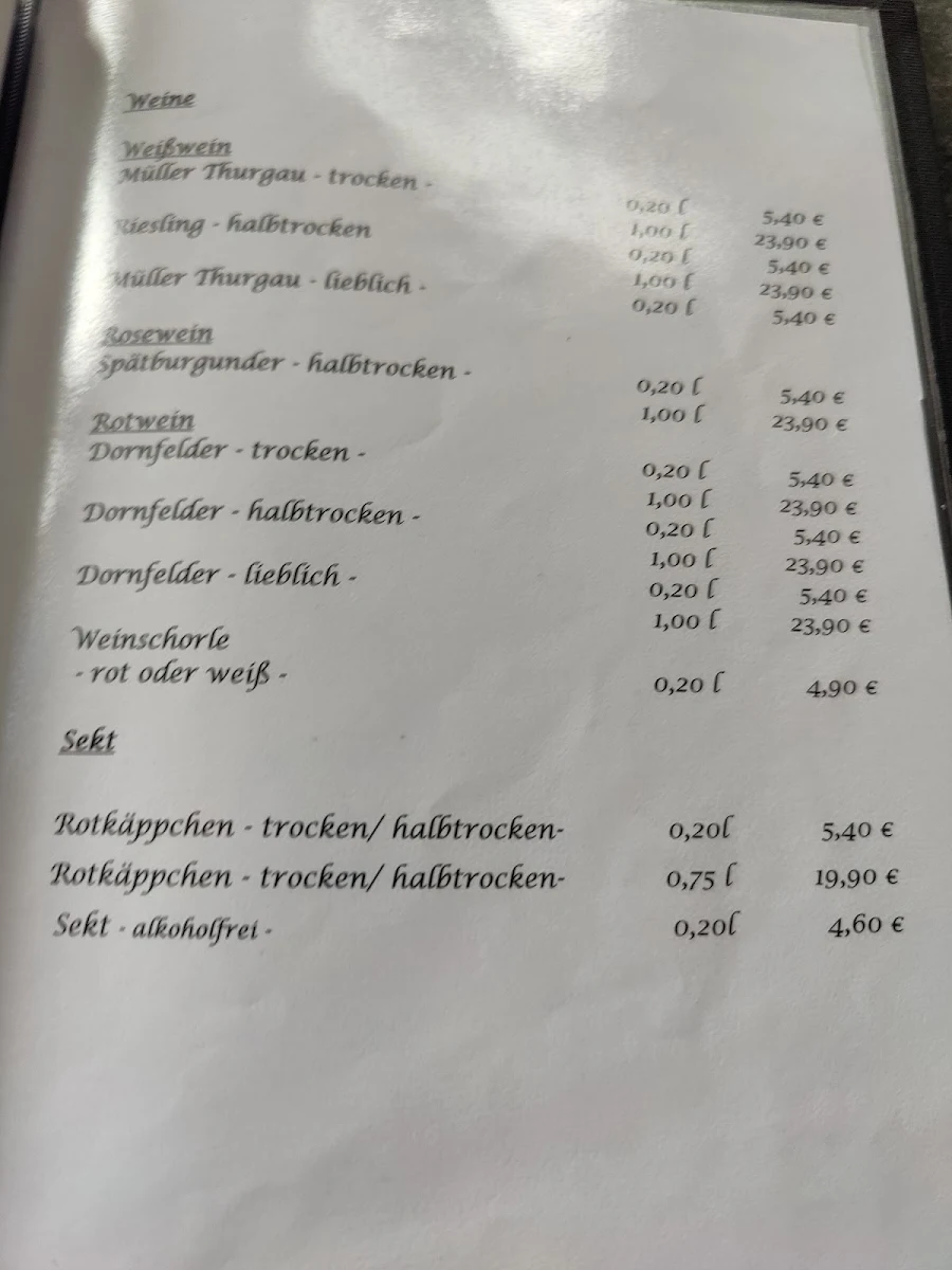 Speisekarte photo 5