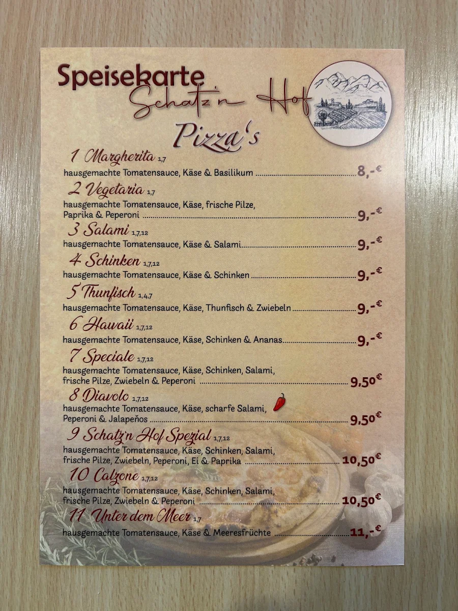 Speisekarte photo 2