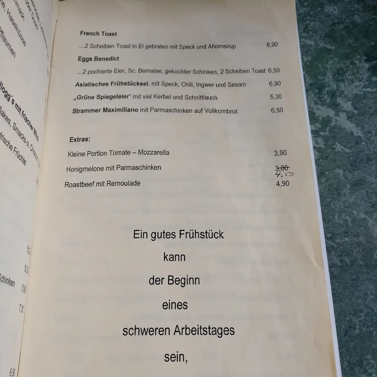 Speisekarte photo 8