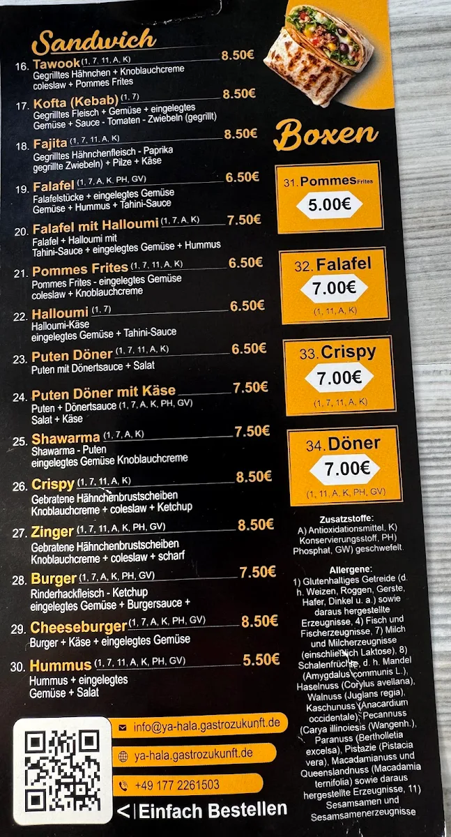 Speisekarte photo 1