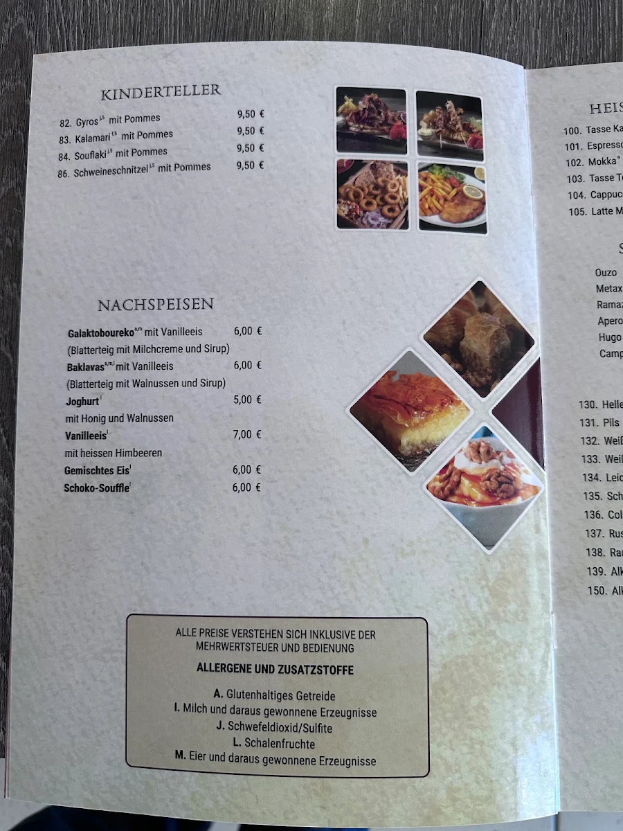 Speisekarte photo 5