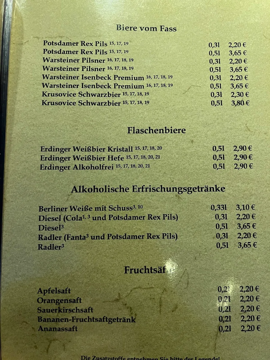 Speisekarte photo 3