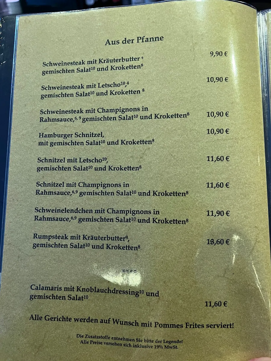 Speisekarte photo 6