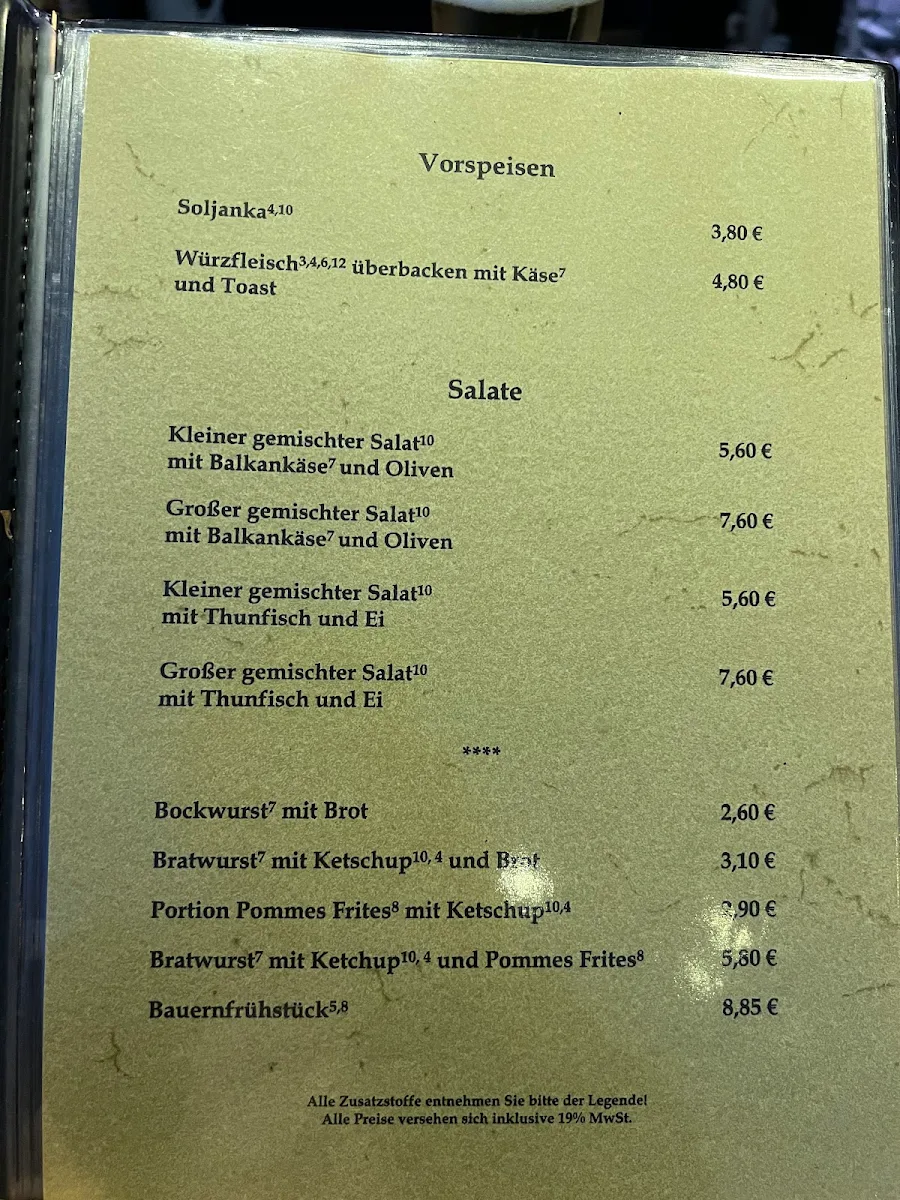 Speisekarte photo 8