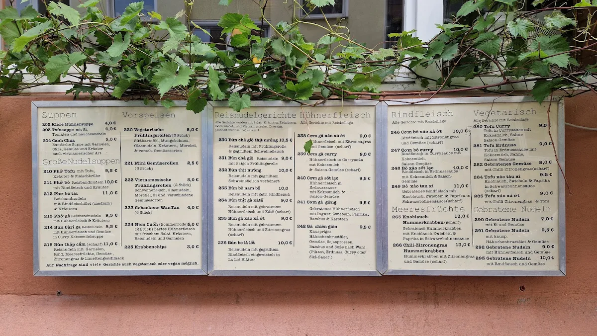 Speisekarte photo 1