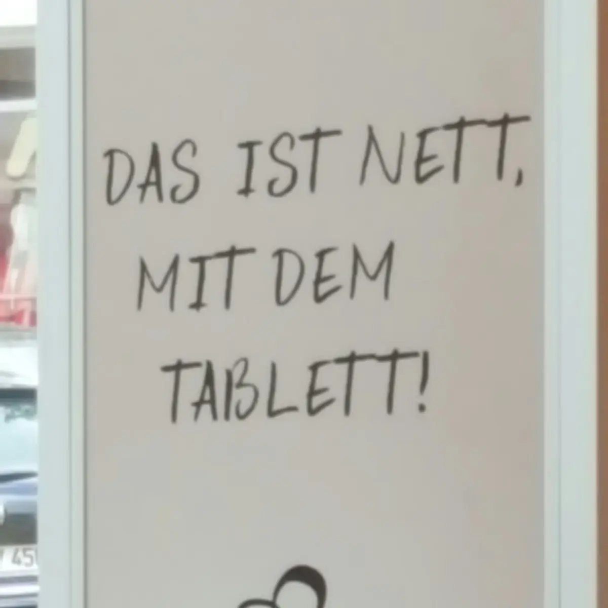 Speisekarte, Landbäckerei Stinges