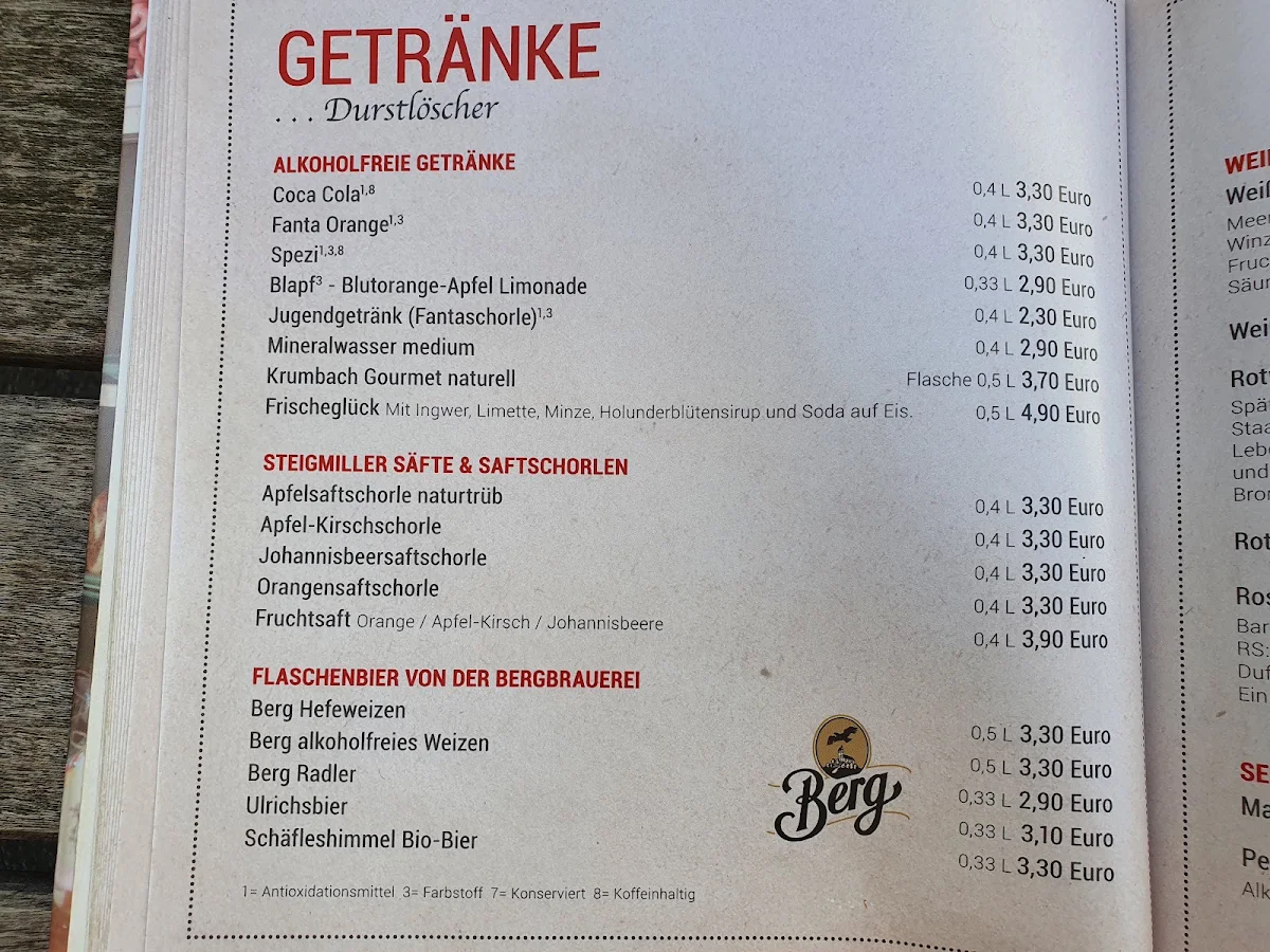Speisekarte photo 6