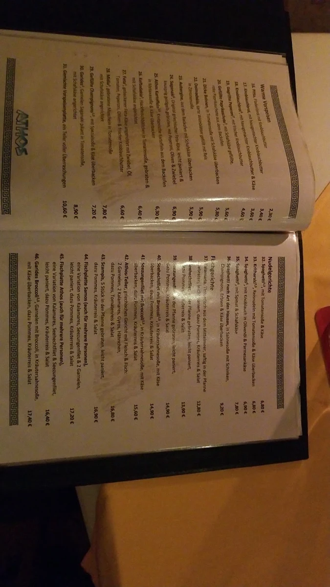 Speisekarte photo 5
