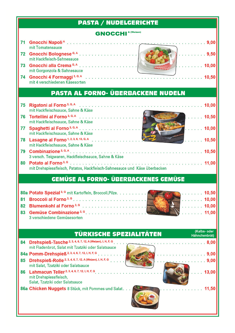 Speisekarte photo 1