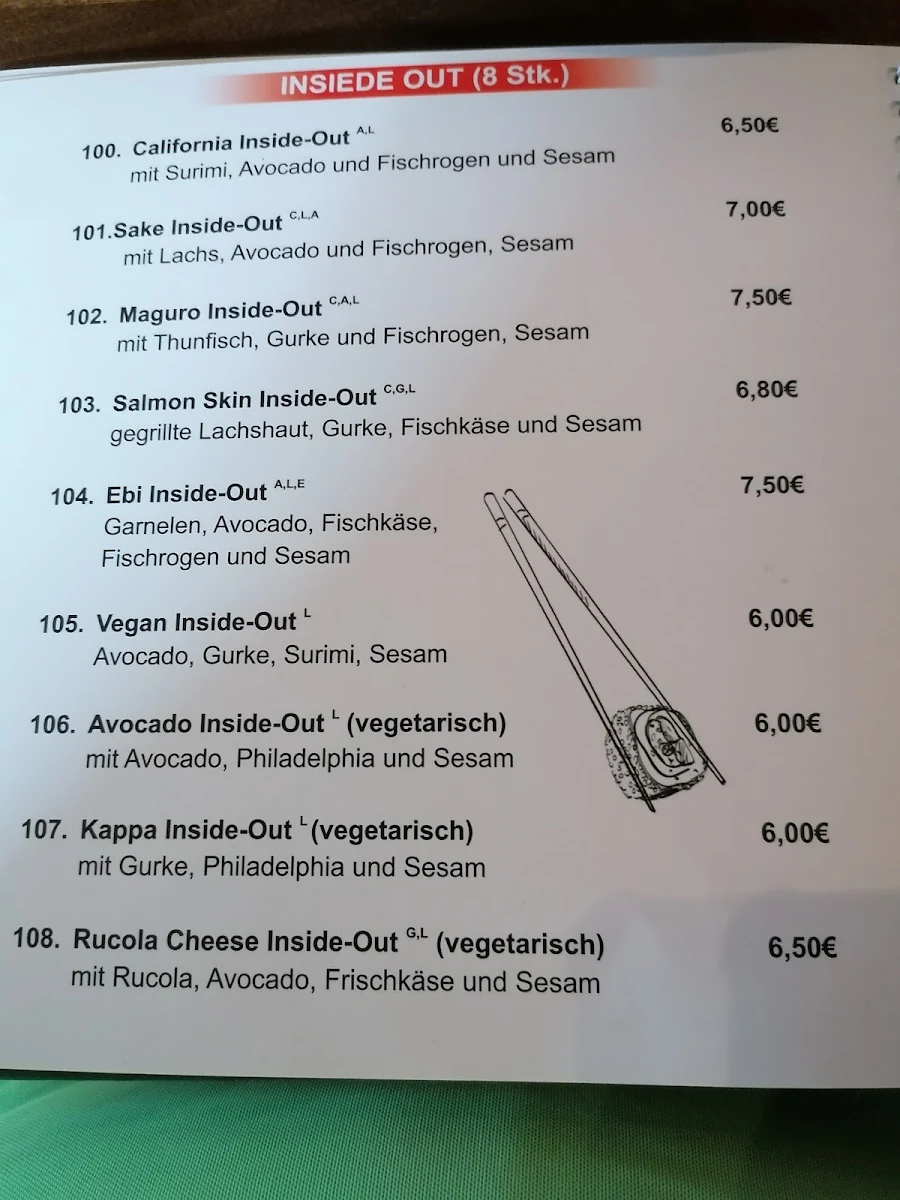 Speisekarte photo 4