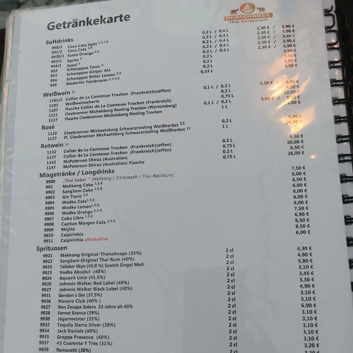 Speisekarte photo 10