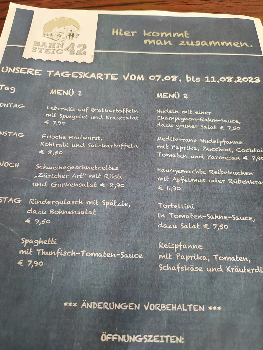 Speisekarte photo 6