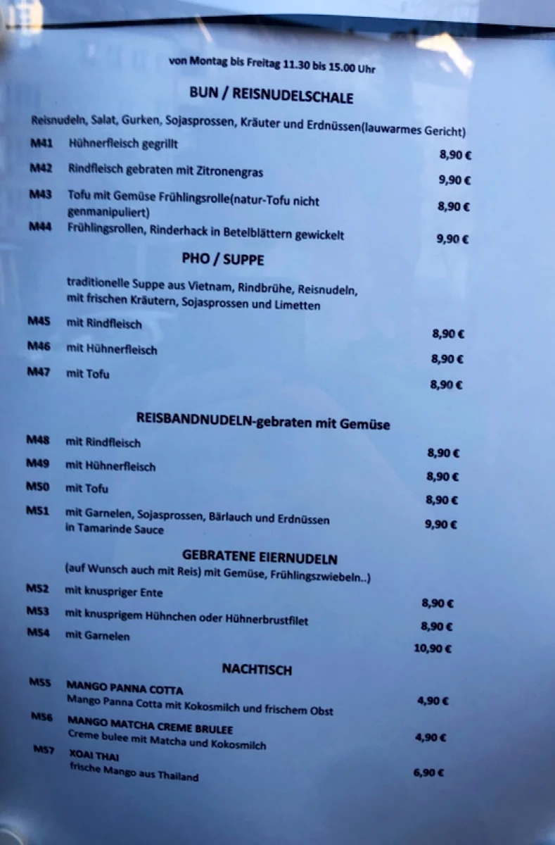 Speisekarte photo 8