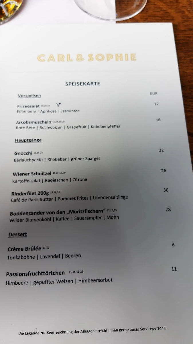 Speisekarte photo 5