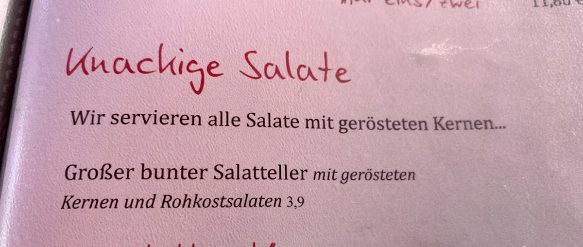 Speisekarte photo 3