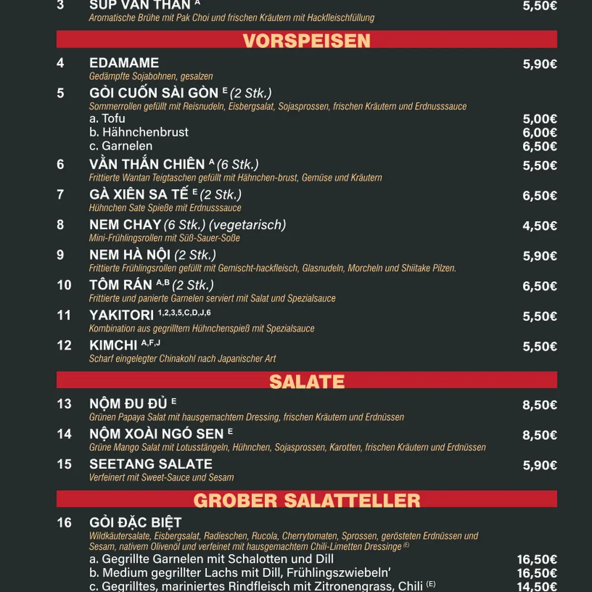 Speisekarte photo 4