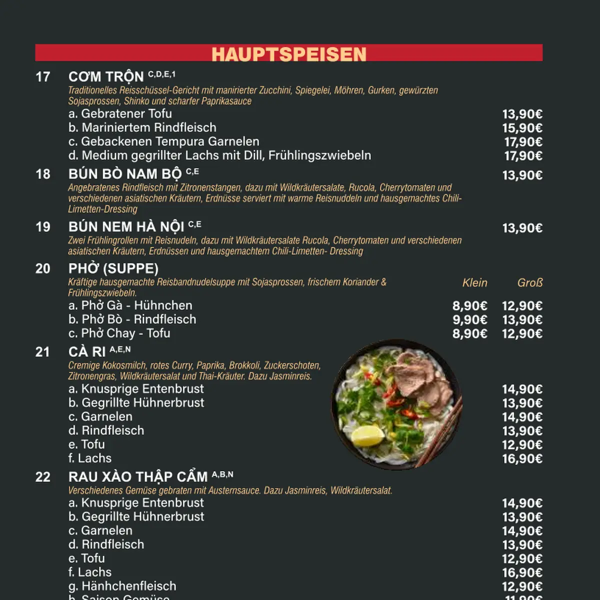 Speisekarte photo 9