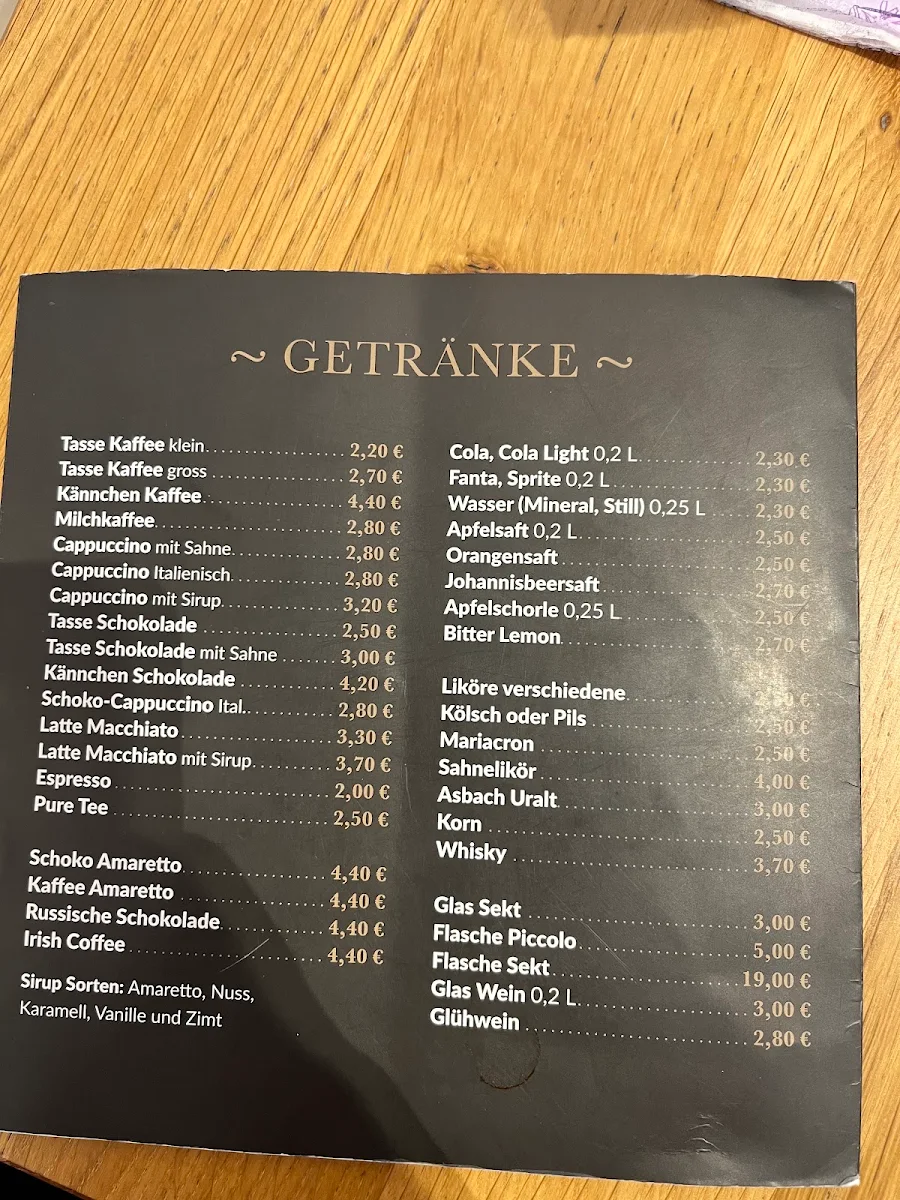 Speisekarte photo 1