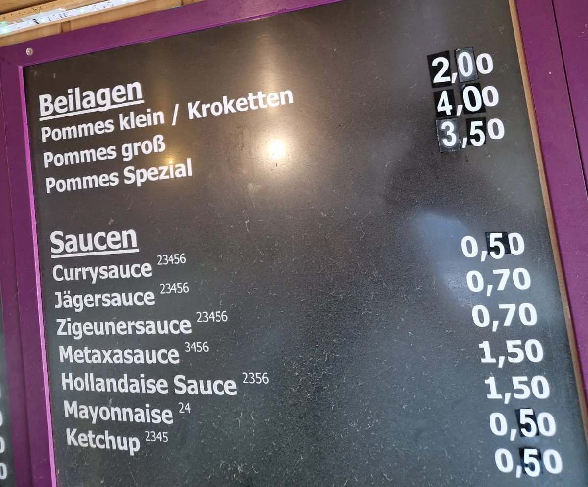 Speisekarte photo 4
