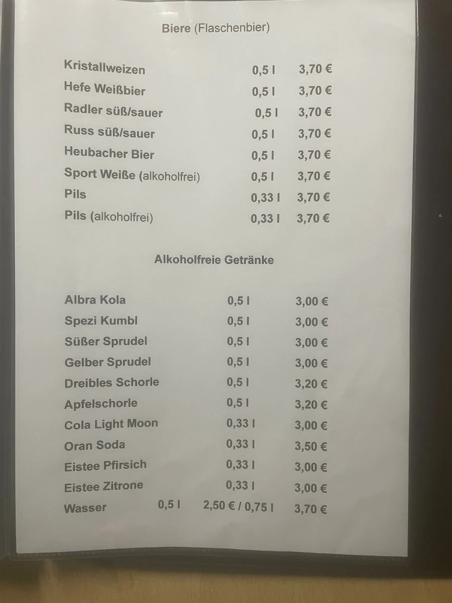 Speisekarte photo 2