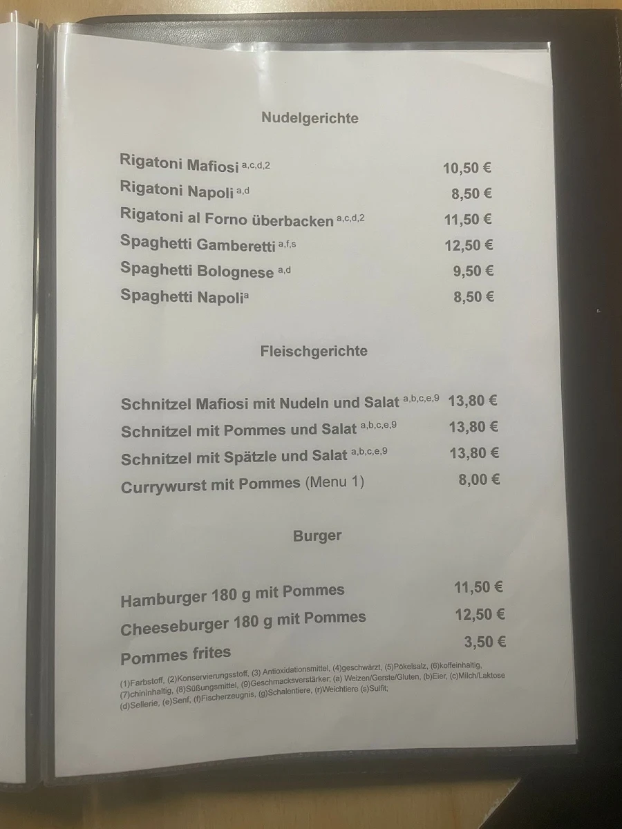 Speisekarte photo 5