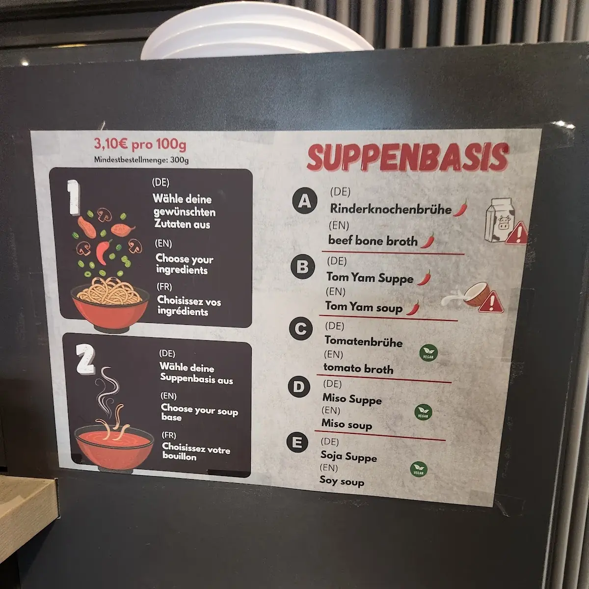 Speisekarte, F.A.K | Fresh Asian Kitchen