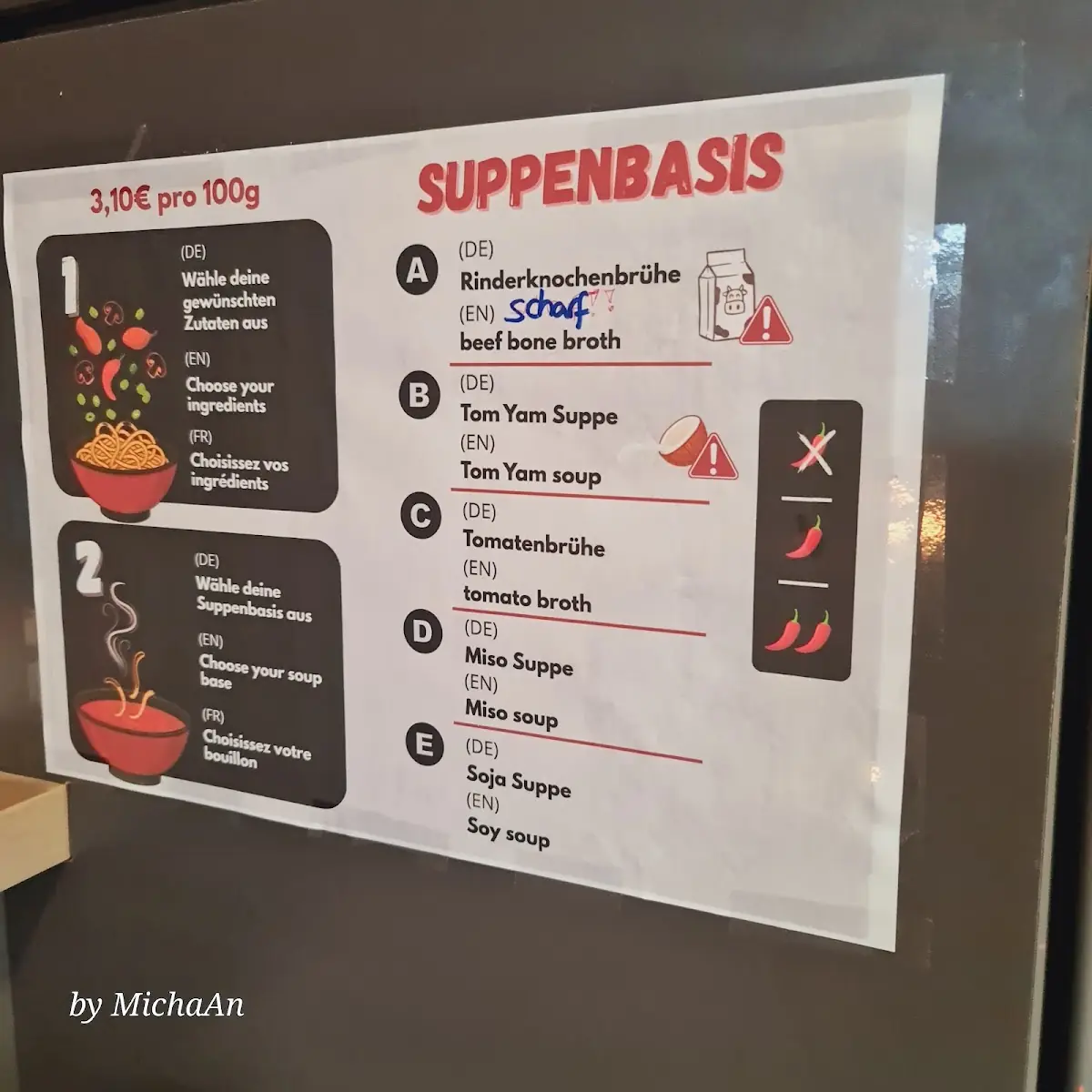 Speisekarte, F.A.K | Fresh Asian Kitchen
