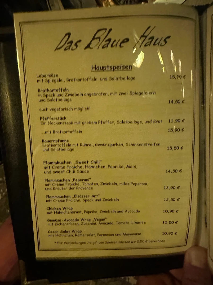 Speisekarte photo 1
