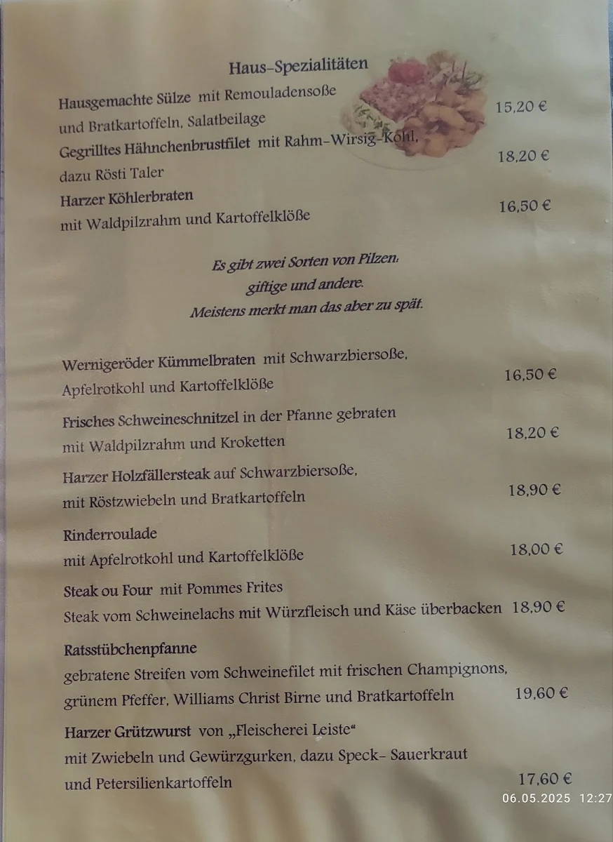 Speisekarte photo 2