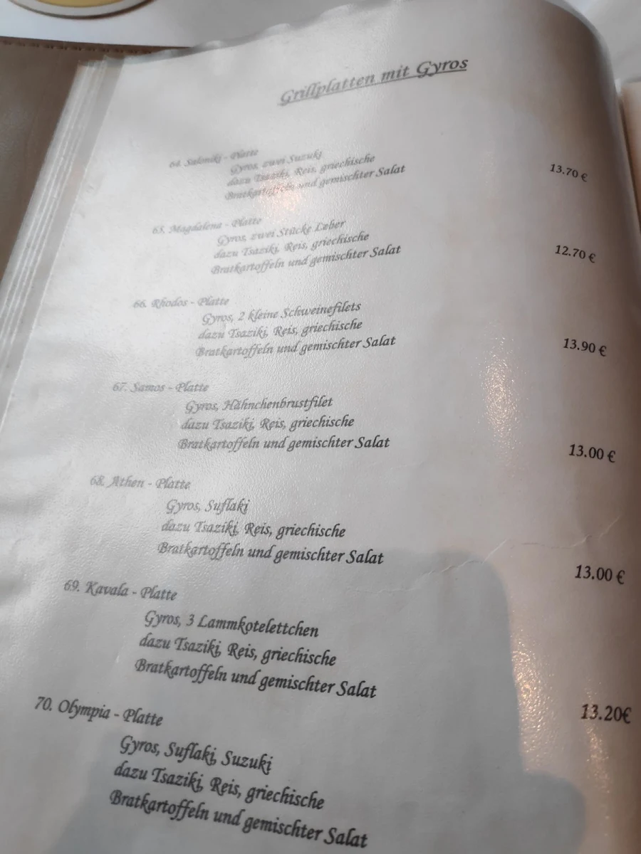 Speisekarte photo 3