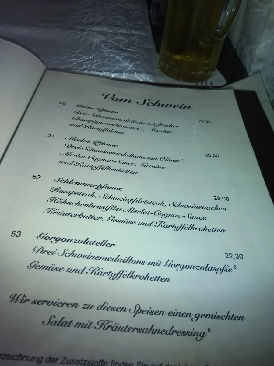 Speisekarte photo 5