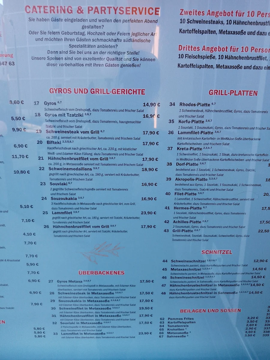 Speisekarte photo 1
