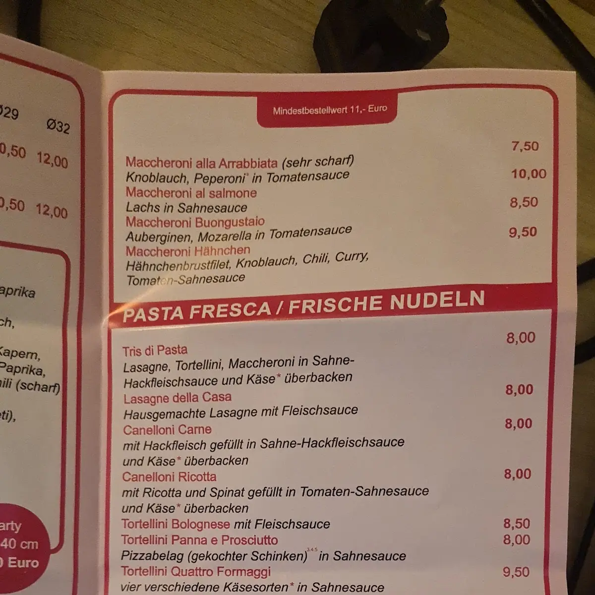 Speisekarte photo 3