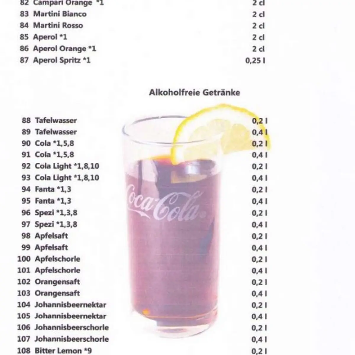 Speisekarte photo 1