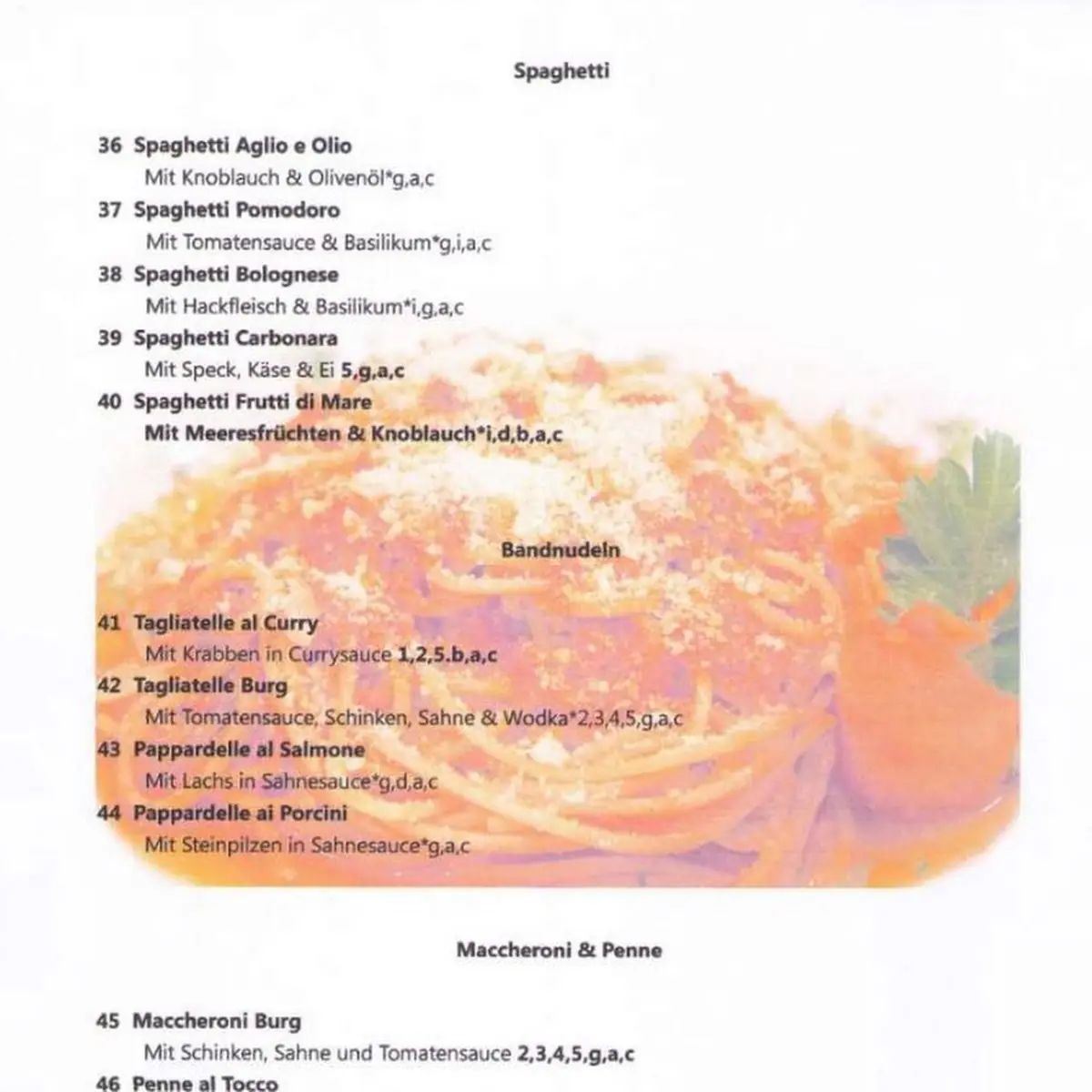 Speisekarte photo 6