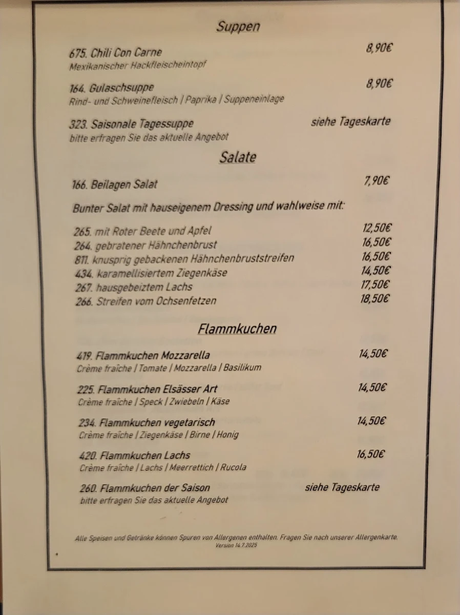 Speisekarte photo 3