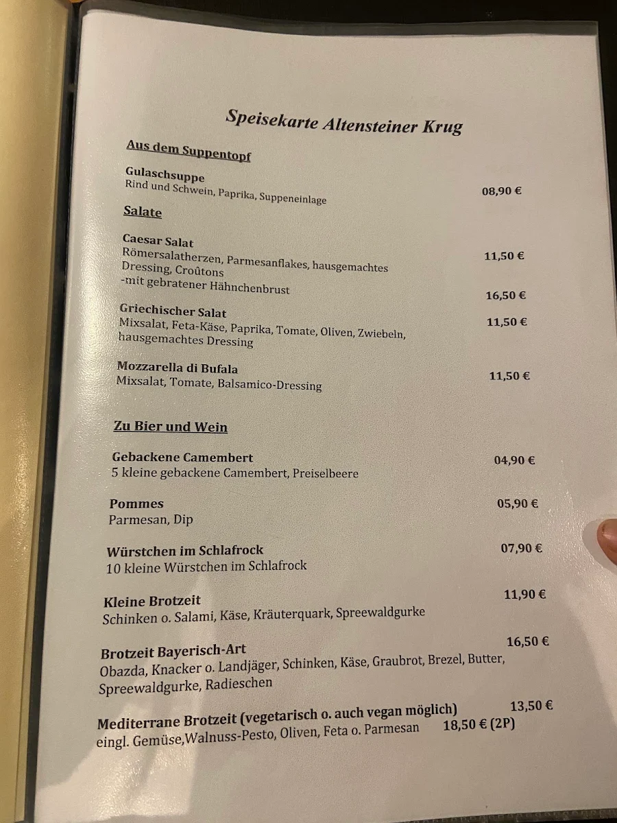 Speisekarte photo 6