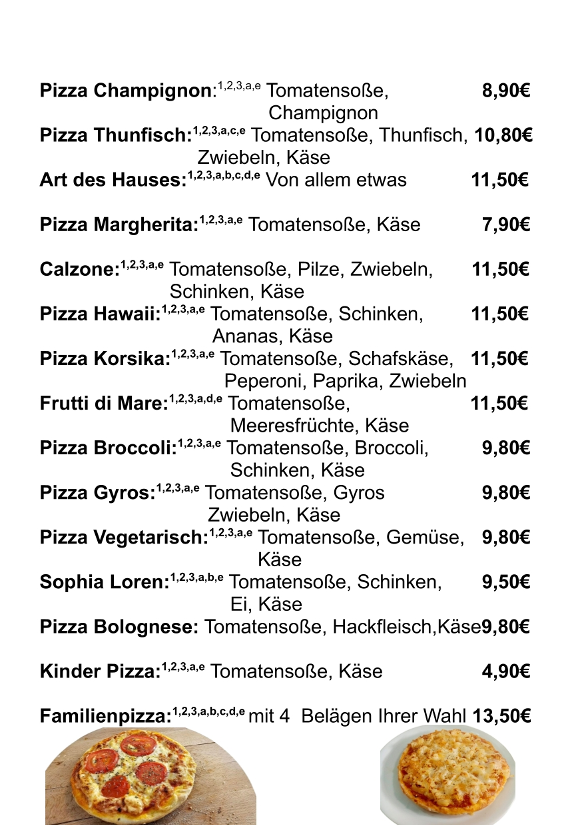 Speisekarte photo 1