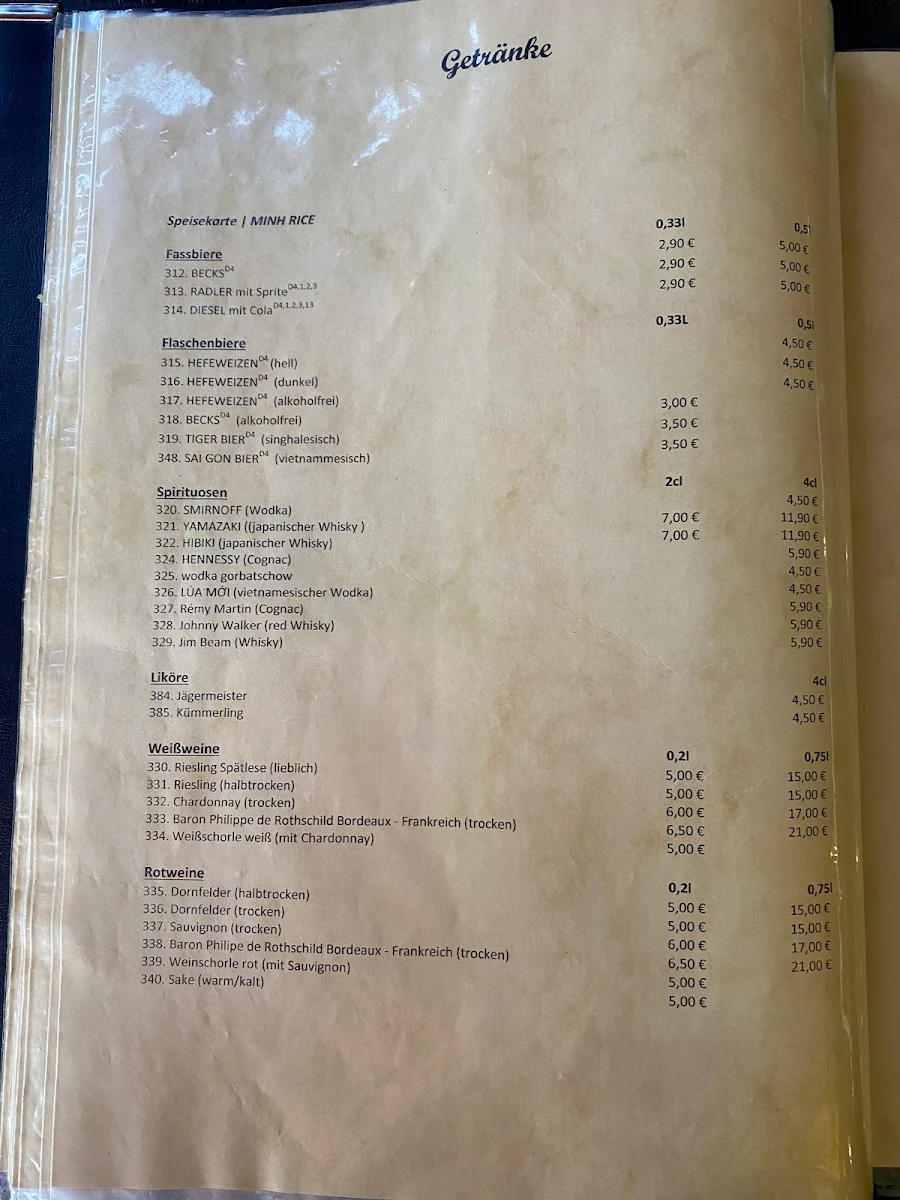Speisekarte photo 3