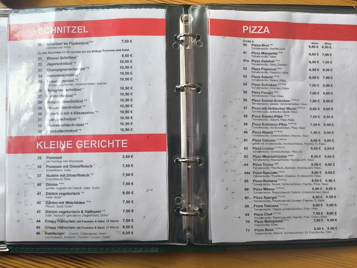 Speisekarte photo 5