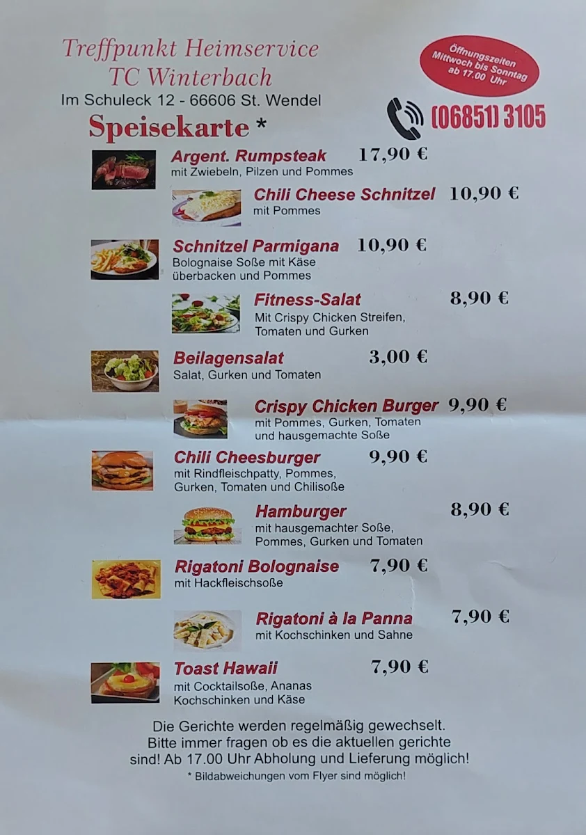 Speisekarte photo 2
