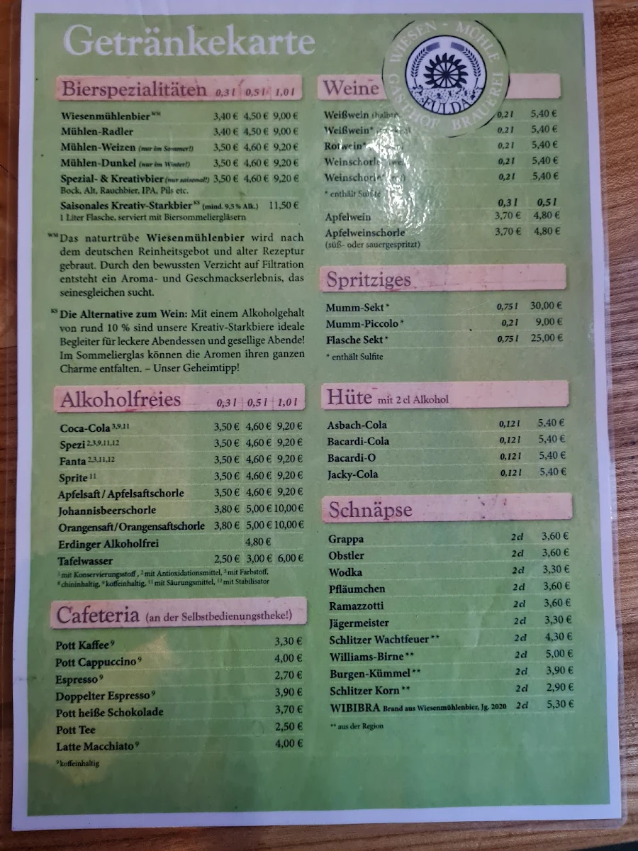 Speisekarte photo 2
