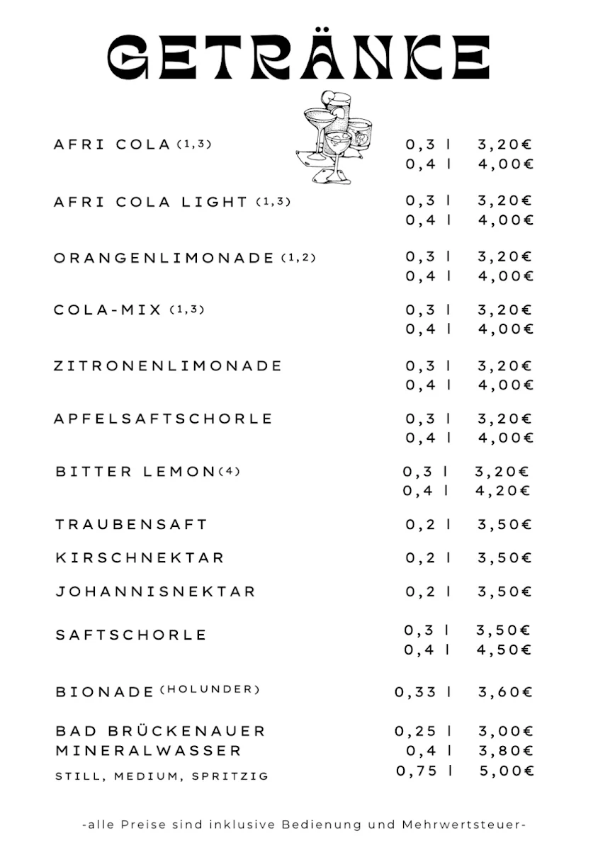 Speisekarte photo 5
