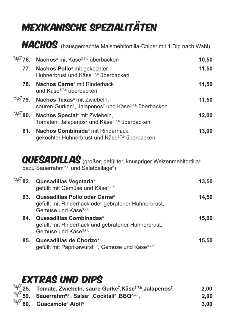 Speisekarte photo 9