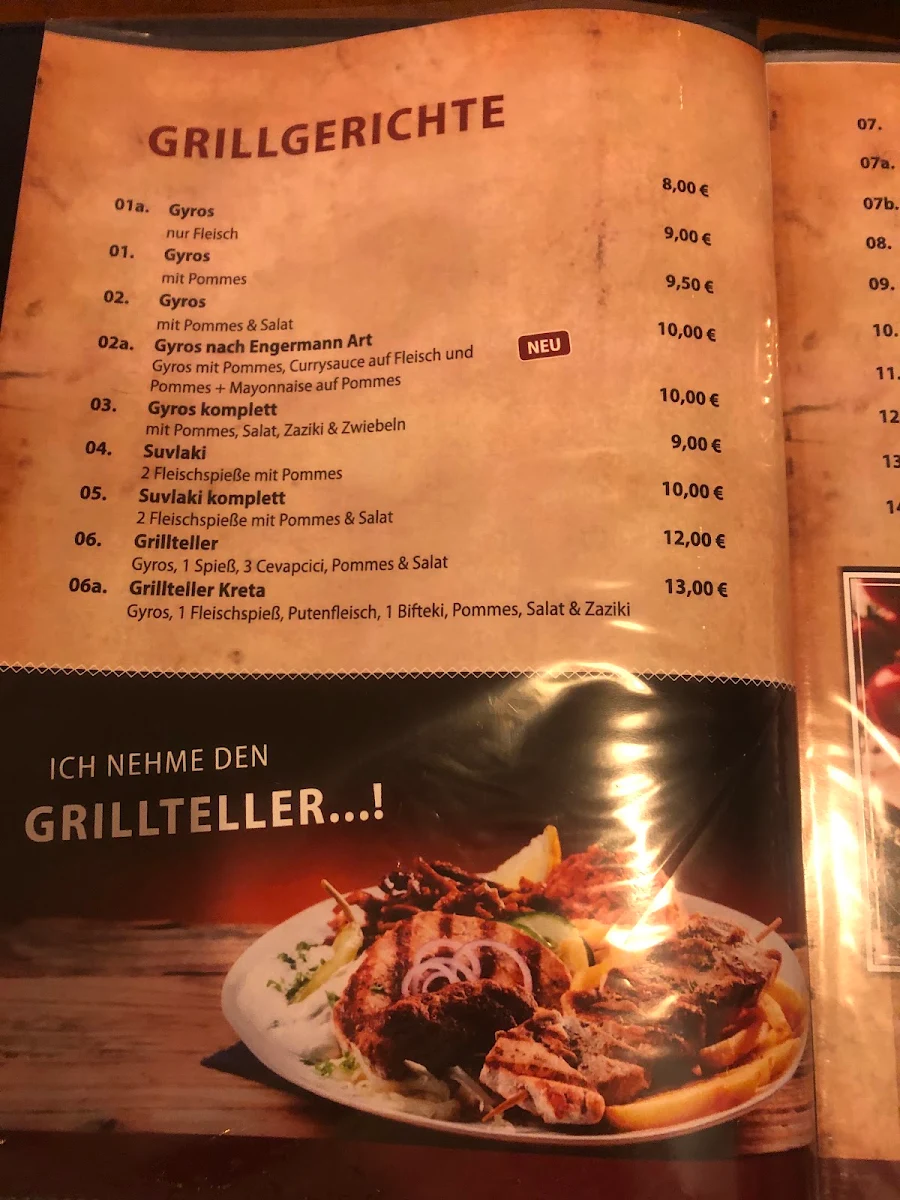 Speisekarte photo 3
