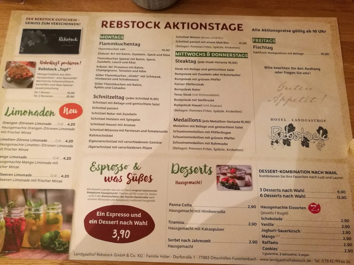 Speisekarte photo 6
