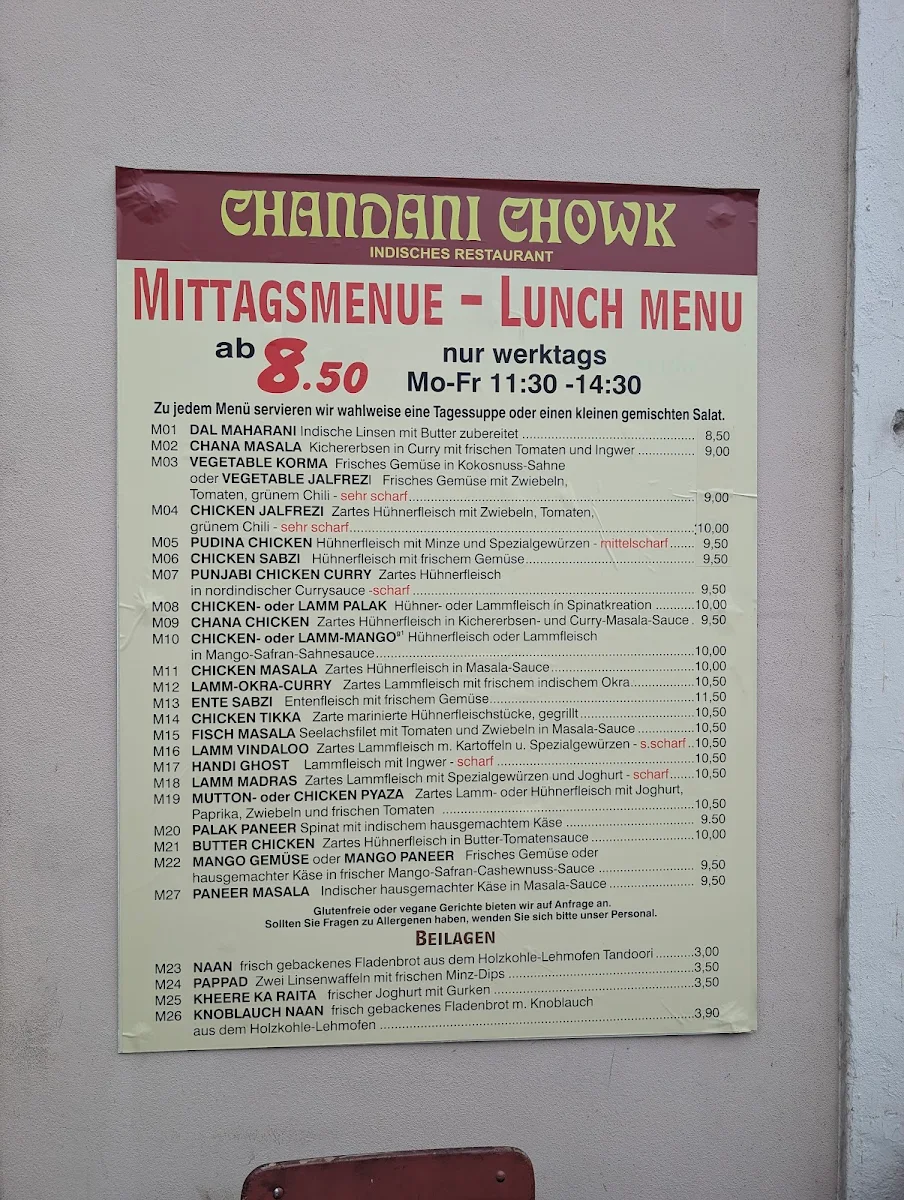 Speisekarte photo 1